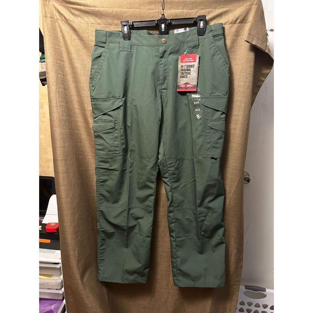 NWT Tru-Spec Woman 24/7 Series Original Tactical Pants Military Green Size 16x32